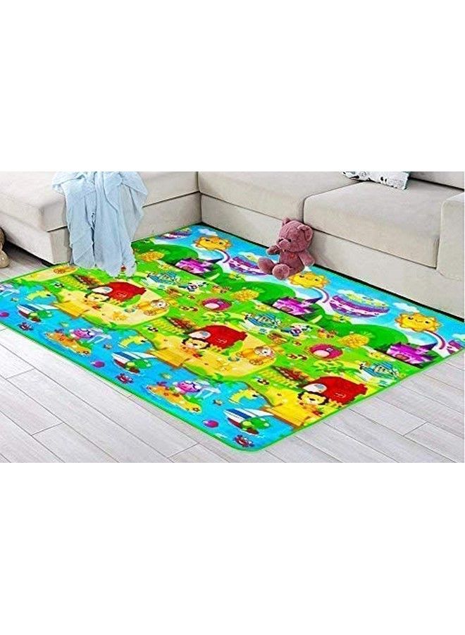 Vruta Polyester Waterproof Double Side Baby Play Crawl Floor Mat For Kids & Infant Crawling Play Mat - Image 4