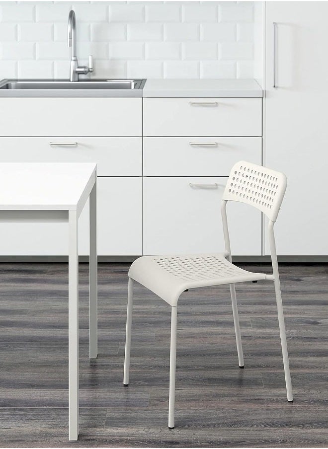Cady One Plastic Dining Chair for Living Room, Dining Chair for Home, Kitchen, Indoor and Outdoor like patio, Terrace and Garden, Plastic Dining Chair for Bedroom  - Image 5
