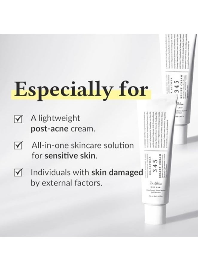 Dr.althea Post Acne Care Set | 345 Relief Cream 50 ml & Vitamin C Boosting Serum 30 ml  - Image 5