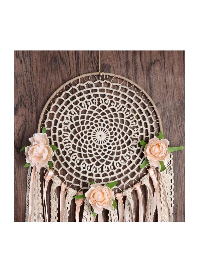 نيبمينينت دريم كاتشر منسوجة يدويا بتصميم مبتكر أبيض/بيج/ذهبي - Image 3