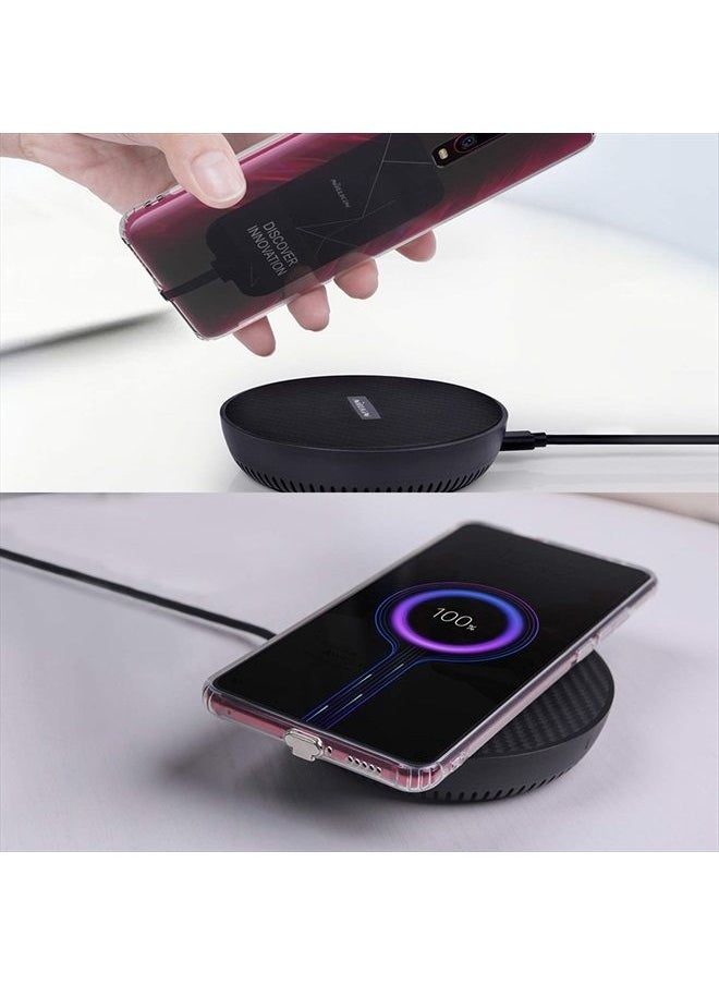 Nillkin - Wireless Charger Receiver for Type C Phones, Qi Receiver Module for Samsung Galaxy A14/A23/A53/A52, Google Pixel 3A/2/XL and Android USB C Phones, Wireless Charging Receiver Type C Version - Image 1