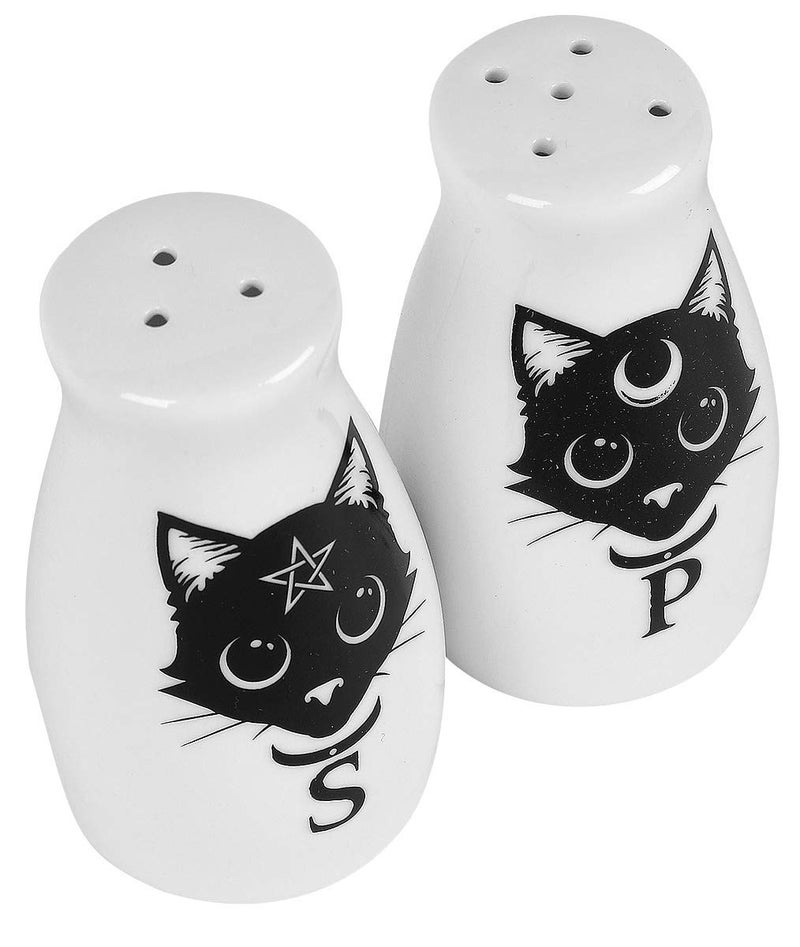 Alchemy The Vault Black Cats: Salt & Pepper Shaker Set - Image 2