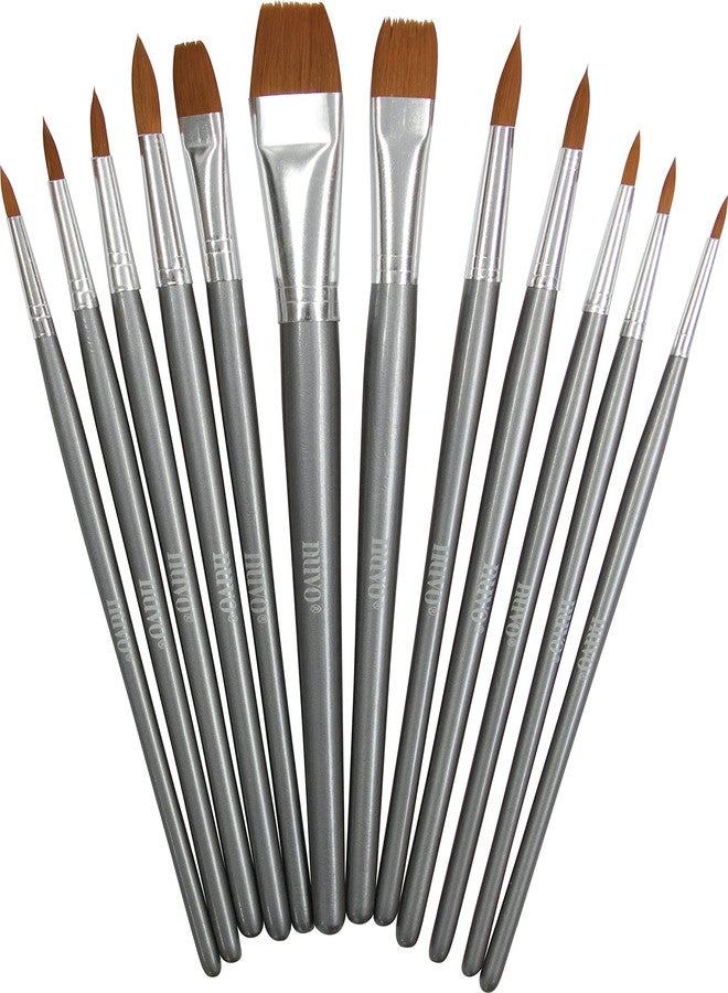 Nuvo Paint Brushes-12/Pkg - Image 2