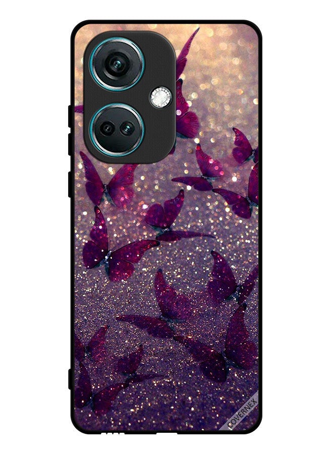 Covernex Protective Case Cover For OnePlus Nord CE3 Glitter Butterflies - Image 1