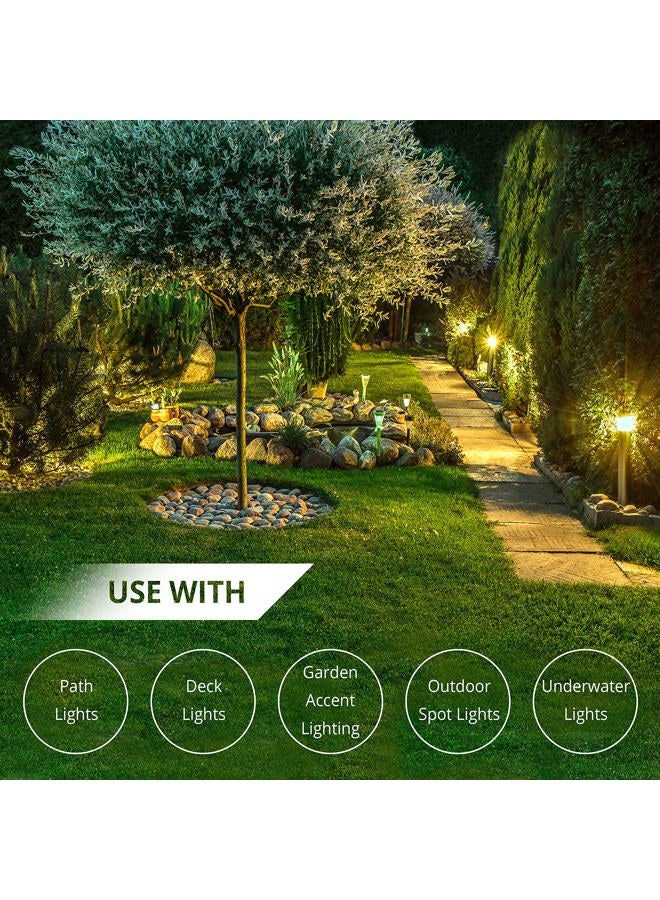 Wirefy 14/2 Low Voltage Landscape Lighting Copper Wire - 14-Gauge 2-Conductor 100 Feet - Image 3