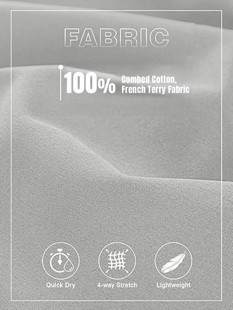 Nobero Zip Pocket Regular Fit Shorts for Men(1M-BWSH-R0036-GM5_Grey Melange_XL) - Image 5