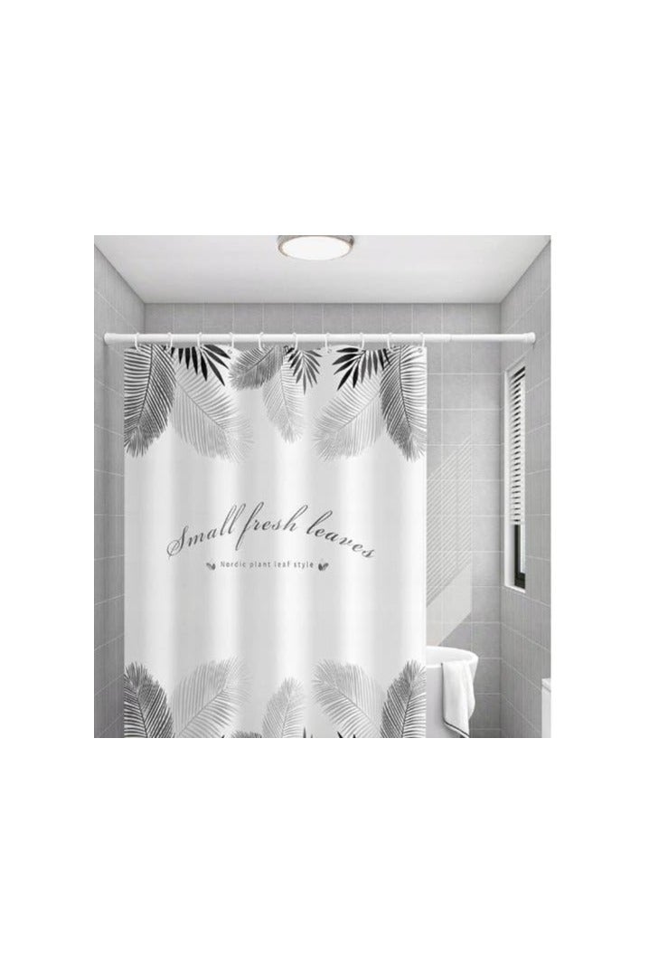 MOMENT MOMENT [1 Pack] Shower curtain Rod [140-260 CM] Shower Rod Tension, Never Rust Anti-Slip Shower Curtain Rod for Bathroom Window, Adjustable Tension Shower Curtain Rod,  - Image 4