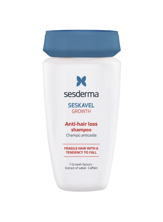 Sesderma Seskavel Growth Anti-Hairloss Stimulating Shampoo 250ml - Image 1