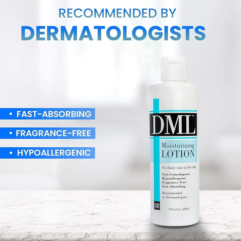 Dml Moisturizing Lotion Fragrance Free  8 Oz - Image 3