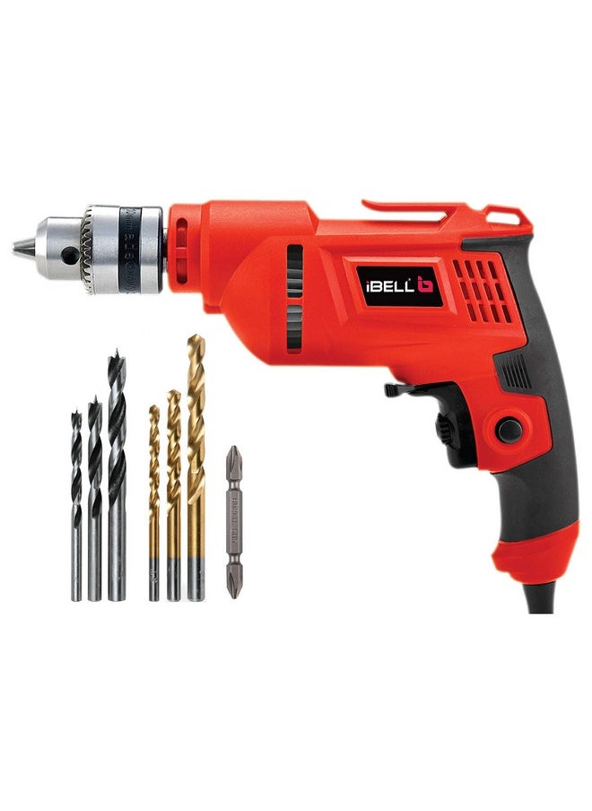 IBELL Electric Drill ED06-91, 400W, Copper Armature, 2800 RPM, Chuck 10 mm Forward/Reverse for Wood & Metal Work with Variable Speed Control - pzsku/Z4E00C821BCF12D5CF2C0Z/45/_/1740982947/7f3fe79a-3831-4ff9-8a56-e607a219e453