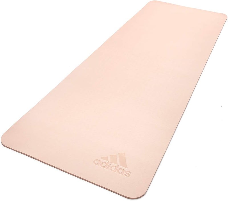 adidas Premium Yoga Mat - 5mm Pink Tint - Image 1