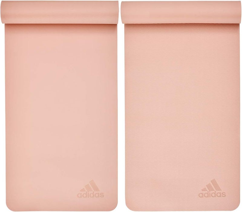 adidas Premium Yoga Mat - 5mm Pink Tint - Image 3