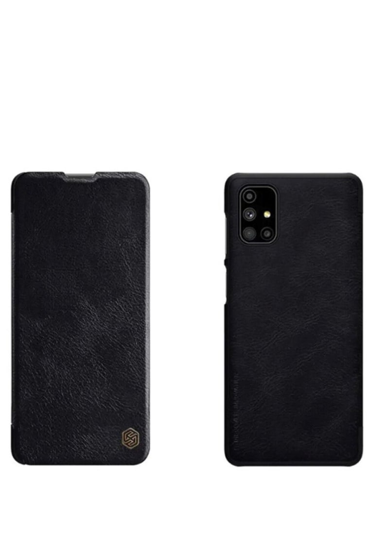 Nillkin Qin Book Case For Samsung Galaxy M51 Black  - Image 3