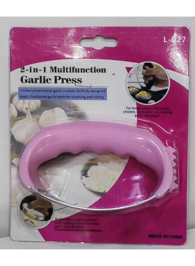 مكبس ثوم متعدد الوظائف 2 في 1 L-027