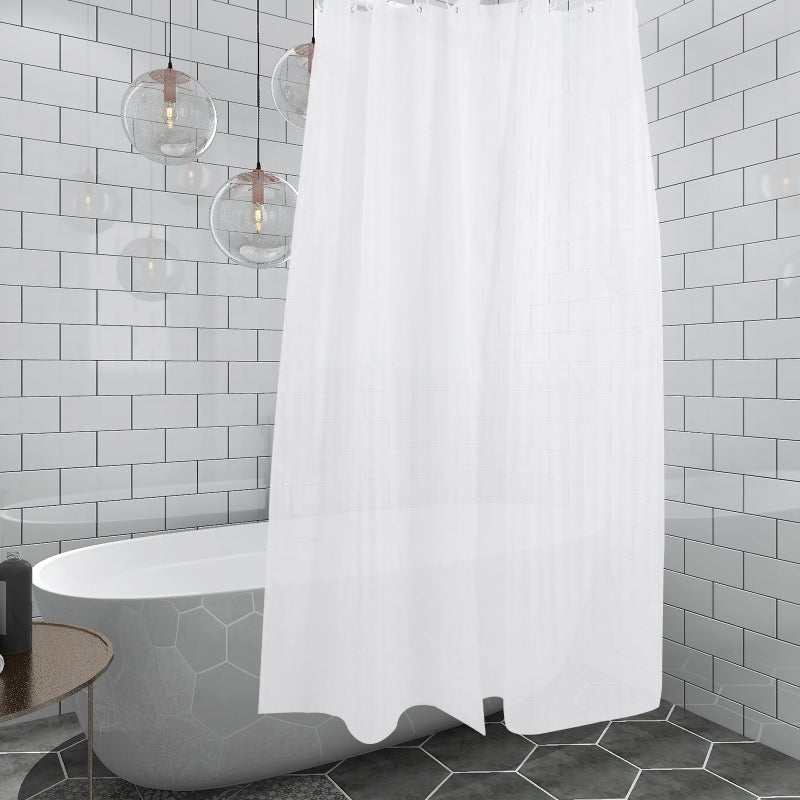 🚽 ستارة ماء للدش بسيطة وأنيقة ديكور حمام مناسبة للاستخدام طويل الأمد - Image 3