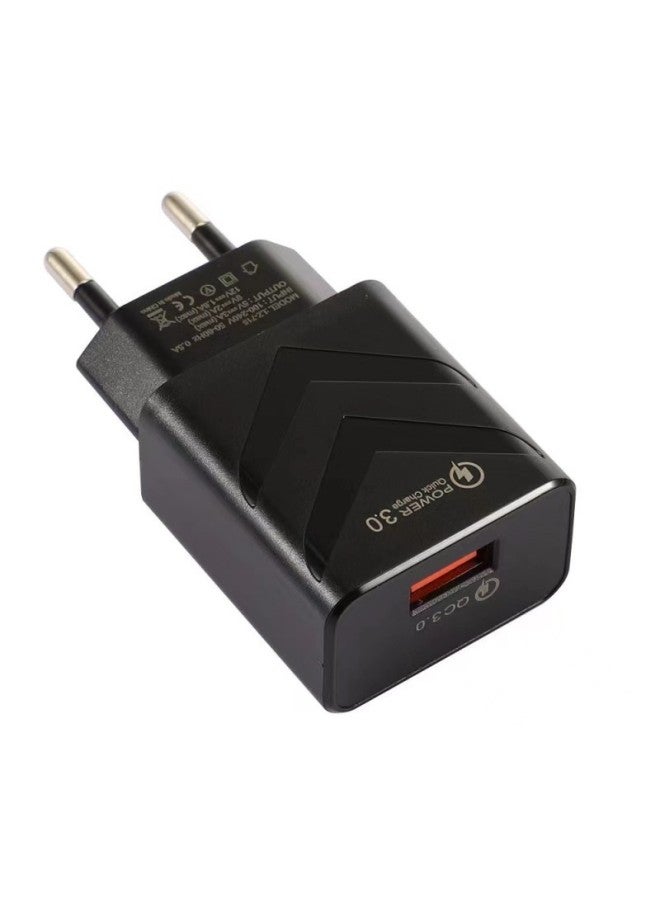 3ausb Fast Charging Head QC3.0 Typec Dual-port Single-port Fast Charger Mobile Phone Notebook Universal US Gauge 