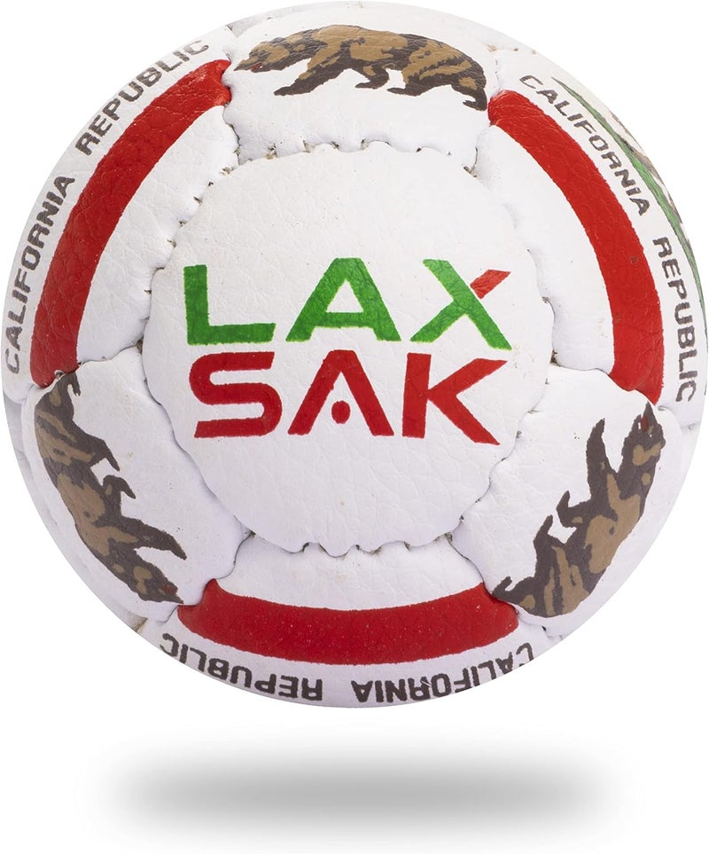 Lax Sak Soft Practice Lacrosse Balls,1, 2, 3, 6, 12, 24, 36, 60, & 120 Packs - Same Weight & Size as a Regulation Lacrosse Balls, Great for Indoor & Outdoor Practices, Less Bounce & Minimal Rebounds - Image 1