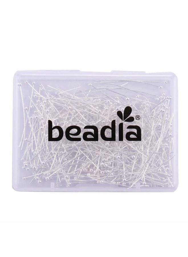 BEADIA Ball Head pins Silver/Gold/Platinum for DIY Jewelry Making 20mm/30mm/40mm 40mm silver - Image 4