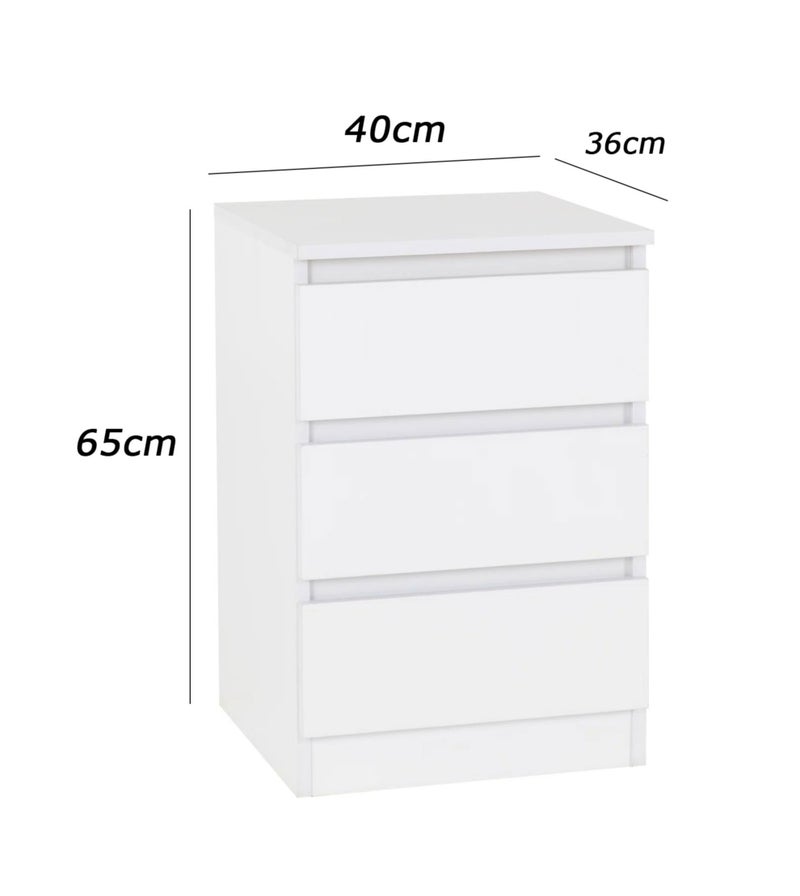 فرنتشر ستور كومود مودرن ام دي اف - ارتفاع 65 سم - عرض 40 سم - عمق 36 سم ، من فرنتشر ستور. - Image 5