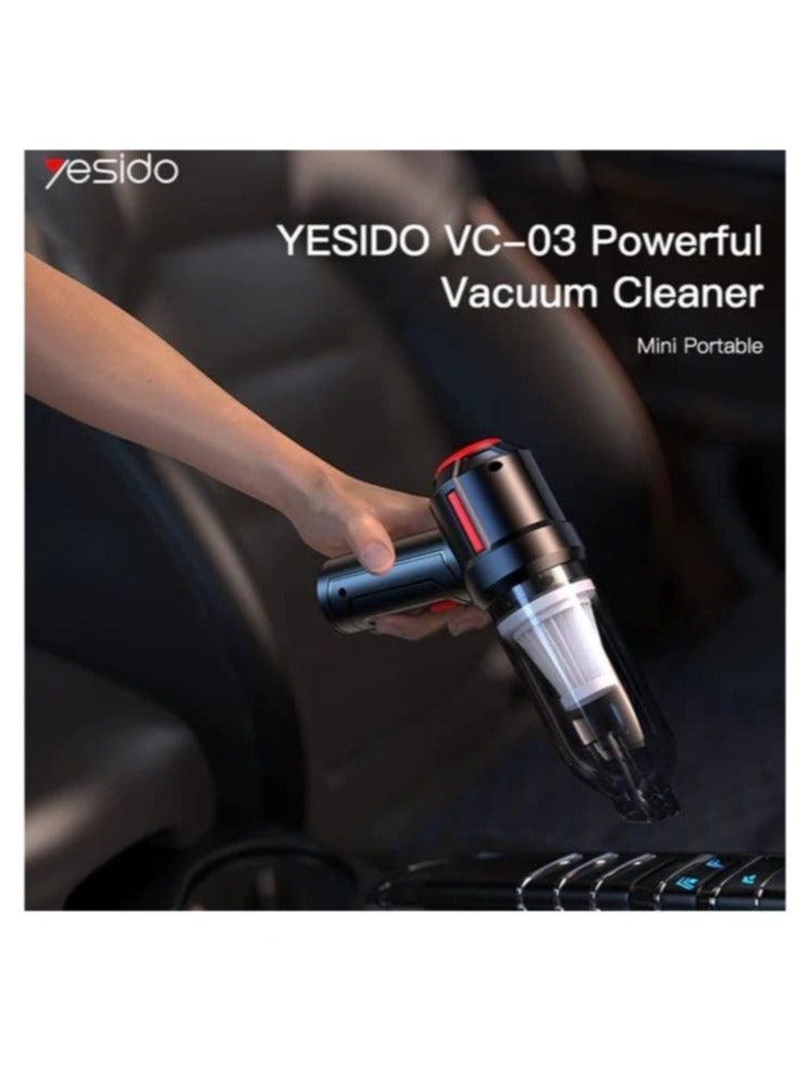 Wireless Portable Mini Vacuum Cleaner With Accessories - Image 4