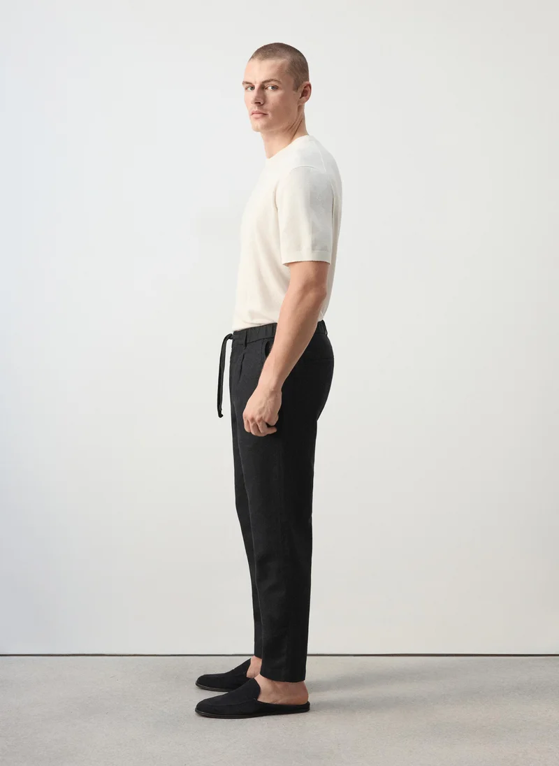 Mango Man 99-NEGRO Trousers Romelino for Men | Best Price UAE