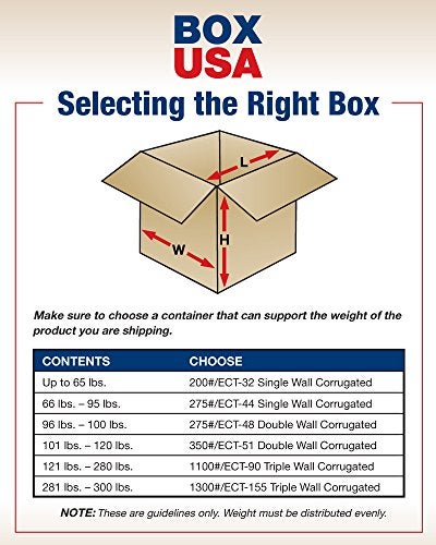 BOX USA 16 x 12 x 4 Corrugated Cardboard Boxes, Flat 16"L x 12"W x 4"H, Pack of 25 | Shipping, Packaging, Moving, Storage Box for Home or Business, Strong Wholesale Bulk Boxes - Image 2