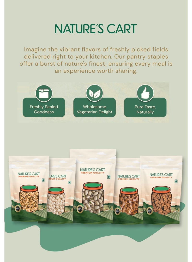 NATURE'S CART Nature’s Cart Phool Makhana 100g – Premium Roasted Fox Nuts | Healthy Snack | Low Fat & High Protein - Image 2