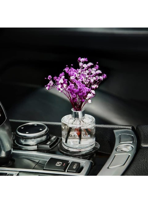 Mini Flower Reed Diffuser April Breeze 1.6Oz 50Ml 1 Pack Fragrance Decor For Cars Cubicles Small Rooms And Home Diffuser Oil Sticks Gift Set