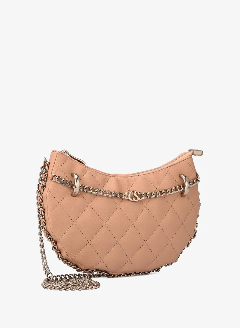Matelassê Chain Bag Blush
