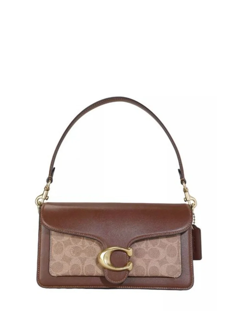 COACH Logo Tabby Shoulder Bag