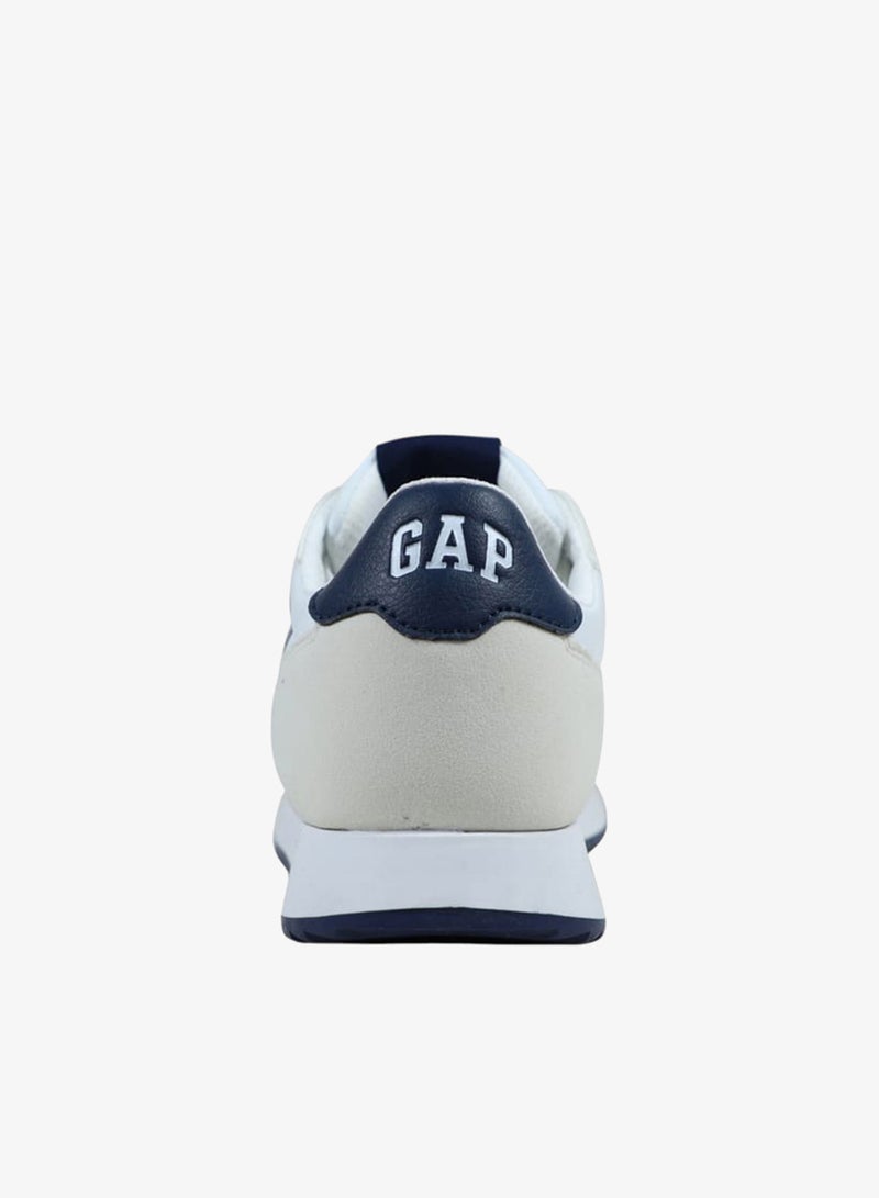 GAP Men's Logo Detail Sneakers with Lace-Up Closure - Image 3