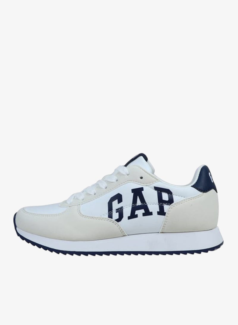 GAP Men's Logo Detail Sneakers with Lace-Up Closure - Image 2