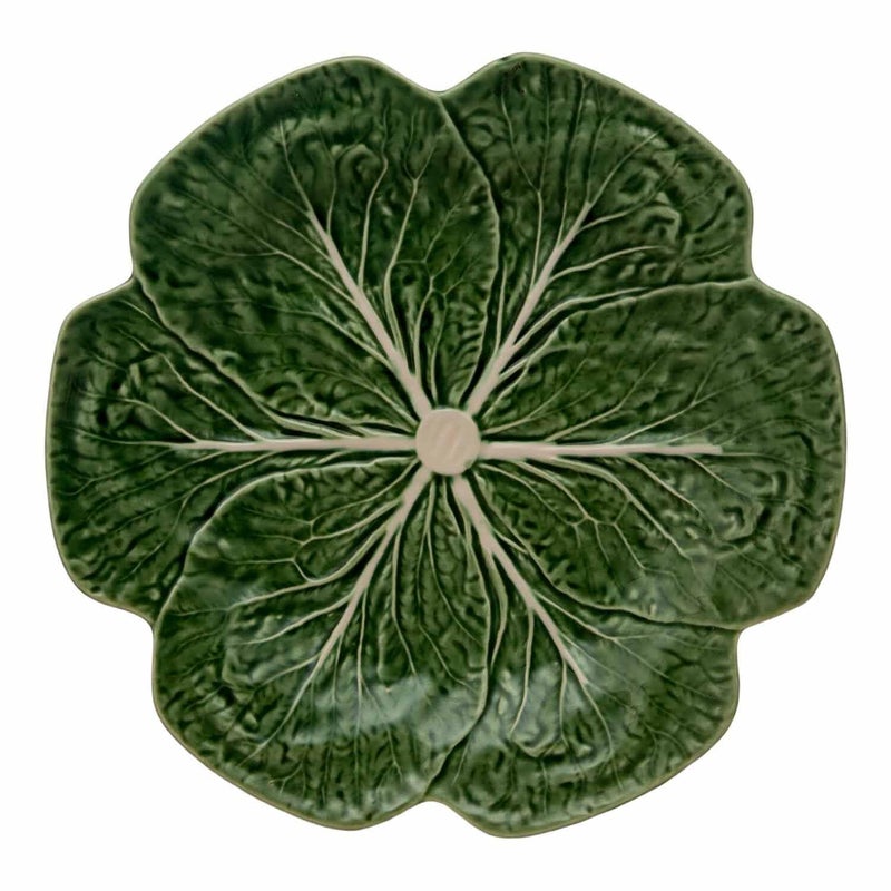 Bordallo Pinheiro Bordallo Pinheiro Cabbage Green Dinner Plate Set of 4 