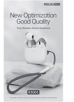 rsilou X3 TWS wireless Bluetooth Earbuds, Smart captive in-ear detection, pop-up notice for iOS 16, slide to adjust volume, answer calls and control music, Steel case button battery, faster charging  - Image 4
