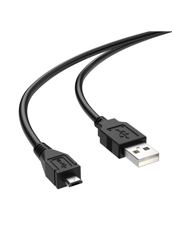 Eagleggo كابل شحن ميكرو USB، لجهاز أسترو MIXAMP PRO TR، USB 2.0، 6 أقدام، أسود - Image 1