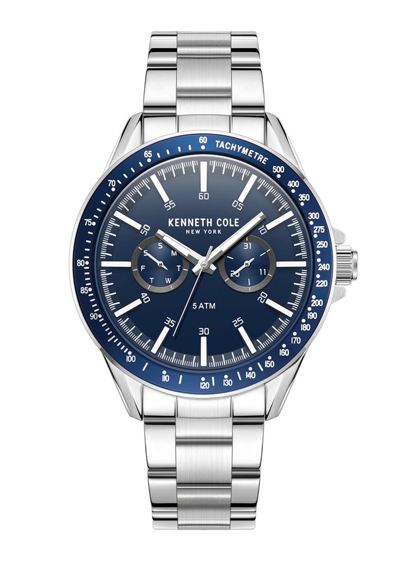 Kenneth Cole - Kenneth Cole Men Fashion Stainless Steel Quartz Watch KCWGK2222102 - Image 1
