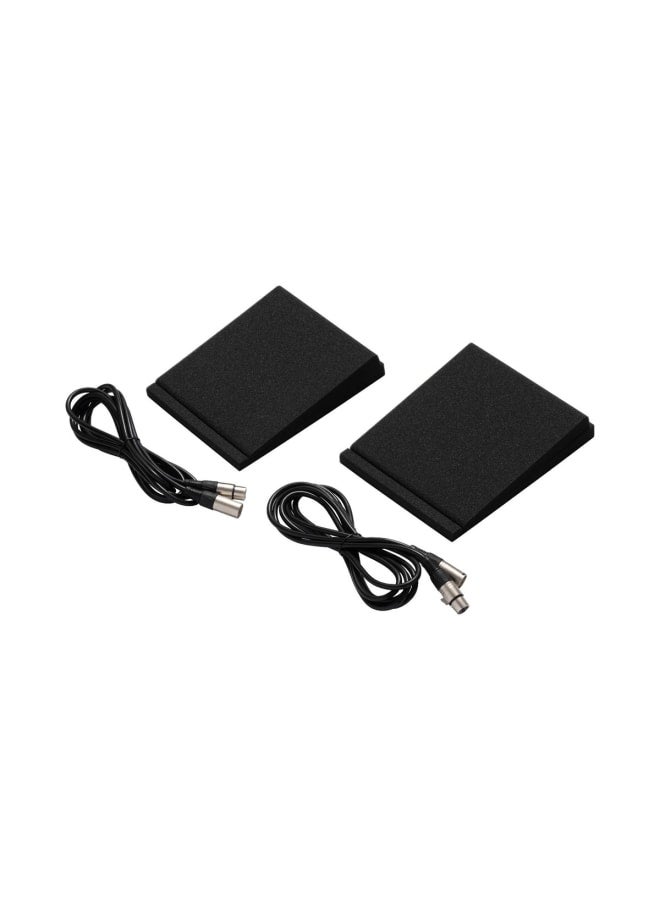 KRK The CLASSIC 5 Studio Monitor Pack includes two KRK CLASSIC 5 monitors, two 10’ XLR-M to XLR-F cables, and two Split Foam Monitor Wedge Isolation Pads. - Image 5