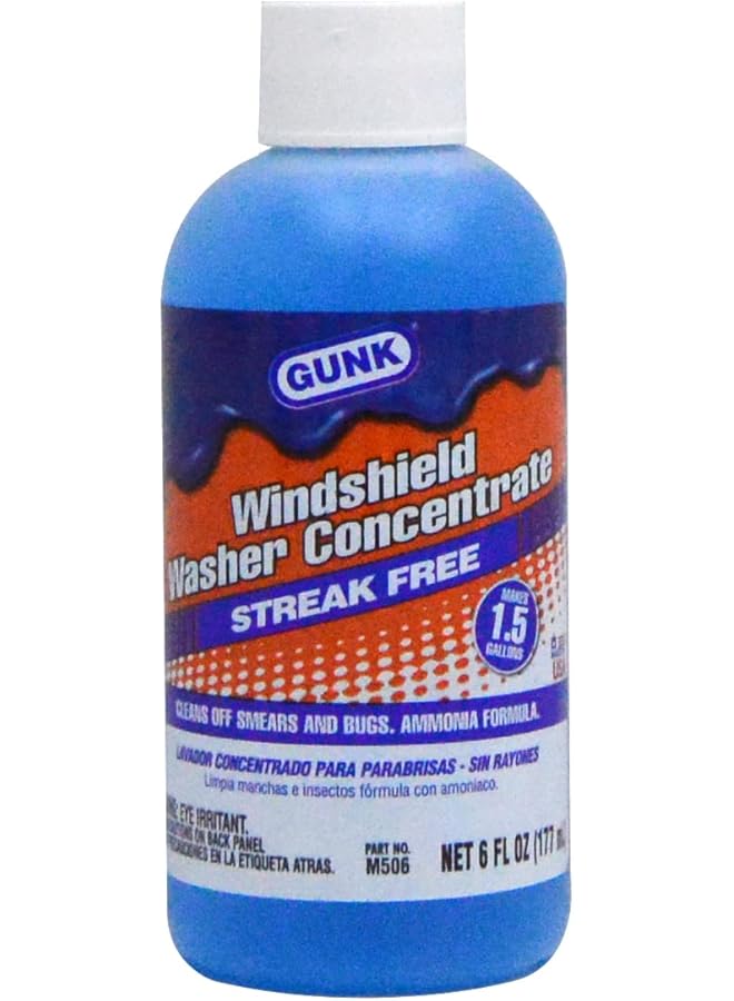 Gunk Windshield Washer 177Ml Wiper Water Polisher & Cleaner Small, M506 - Image 2