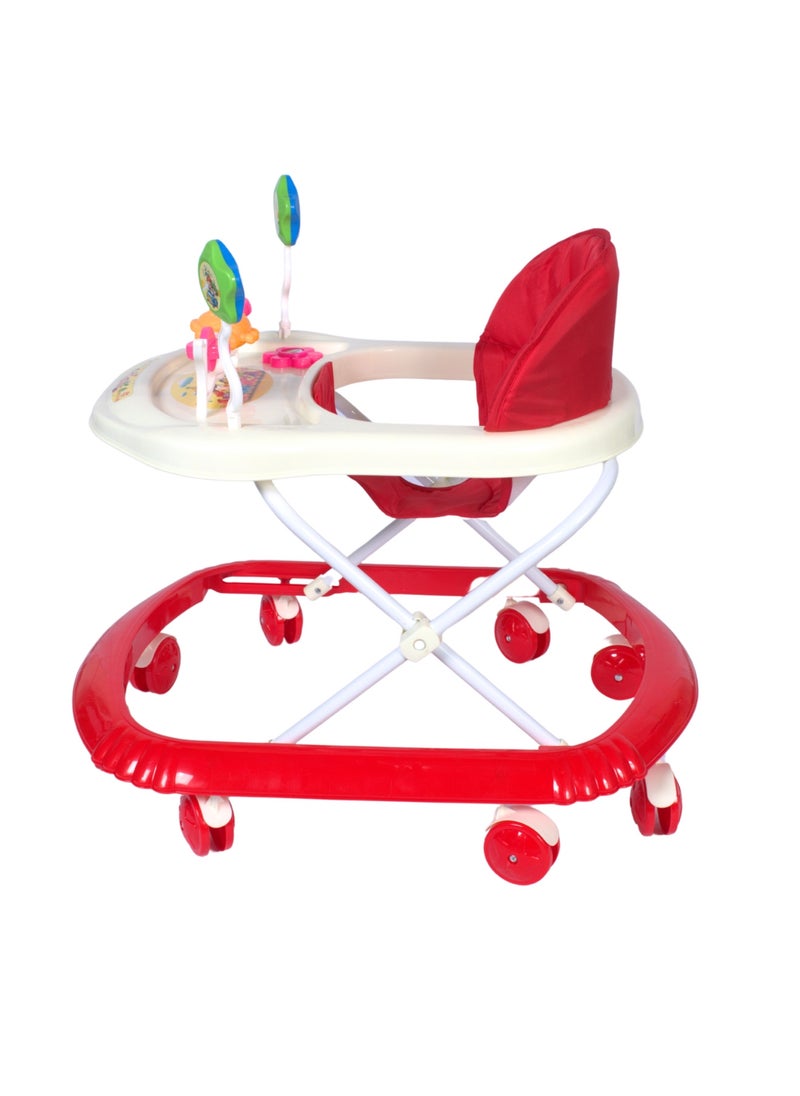 A Simple Compact Foldable Baby Walker with Music and Games