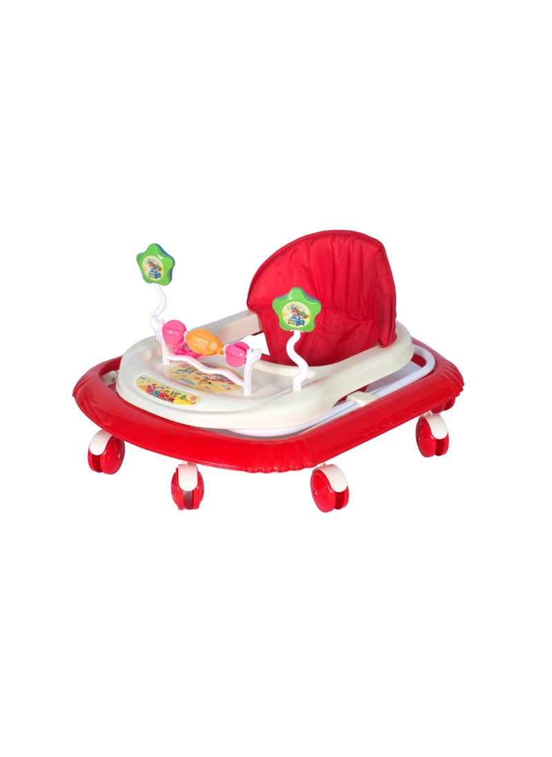 A Simple Compact Foldable Baby Walker with Music and Games