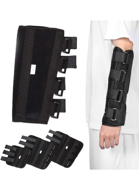 Arm Splint Support Elbow Fracture Immobilizer Protector for Cubital Tunnel Ulnar Nerve Injuries Night Stabilizer Support Sleeve Fixing Brace of Elbow Joint Arm Splint