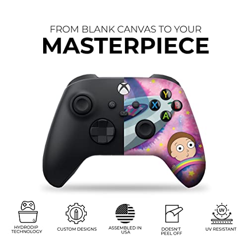 DreamController Schwifty Rickky & Mortty Custom X-box Controller Wireless compatible with X-box One/Series X/S Proudly Customized in USA with Permanent HYDRO-DIP Printing (NOT JUST A SKIN) - Image 3
