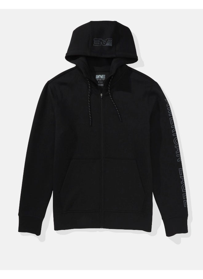 American Eagle - AE 24/7 Good Vibes Full-Zip Hoodie - Image 1