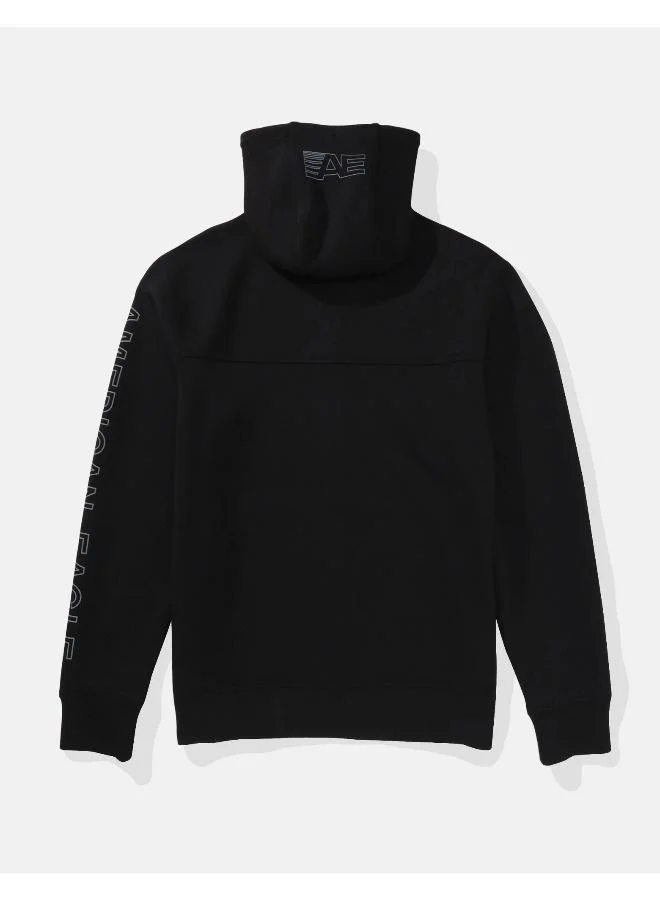امريكان ايجل AE 24/7 Good Vibes Full-Zip Hoodie