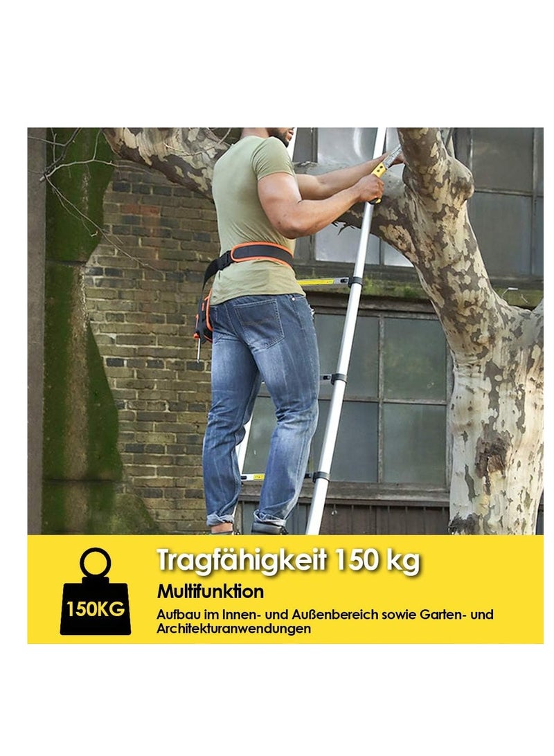 Insopia 12ft Extendable Telescopic Ladder, Large Folding Telescopic Ladder - Image 3