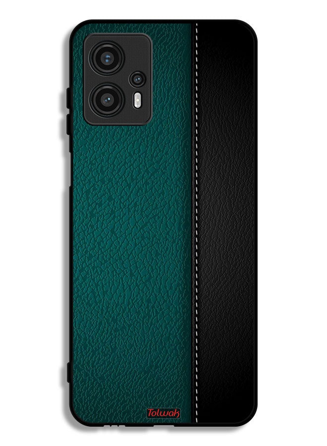 Tolwak Motorola Moto G13 Protective Case Cover Leather Pattern - Image 1