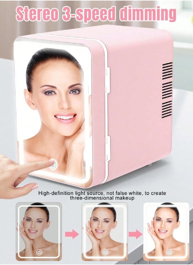Generic 4L Car Refrigerator Mini Cooling Warming Refrigerators Fridge Freezer Cooler Travel Warmer For Auto Home Office Picnic Pink  - Image 2