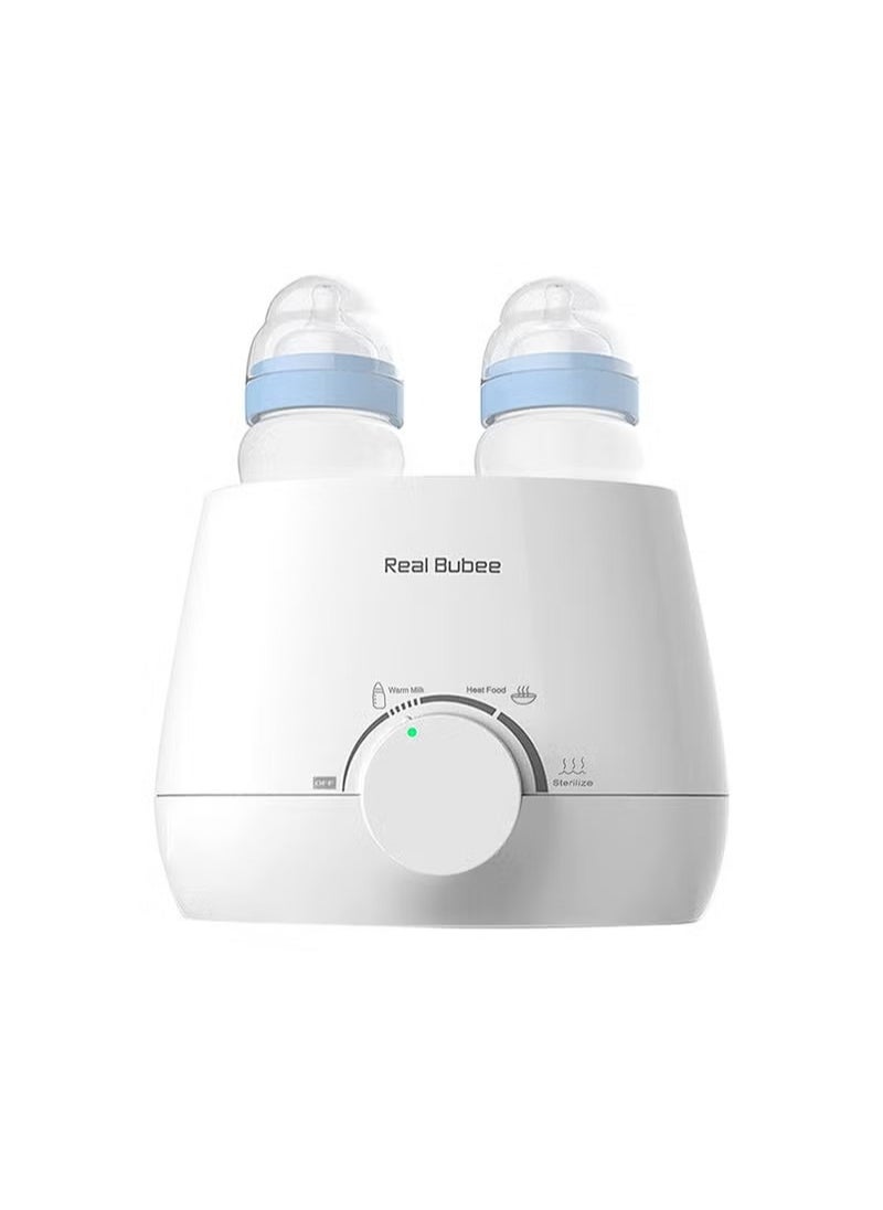 Real Bubee Multifunctional Baby Feeding Double Bottle Warmer And Steam Sterilizer  - Image 1