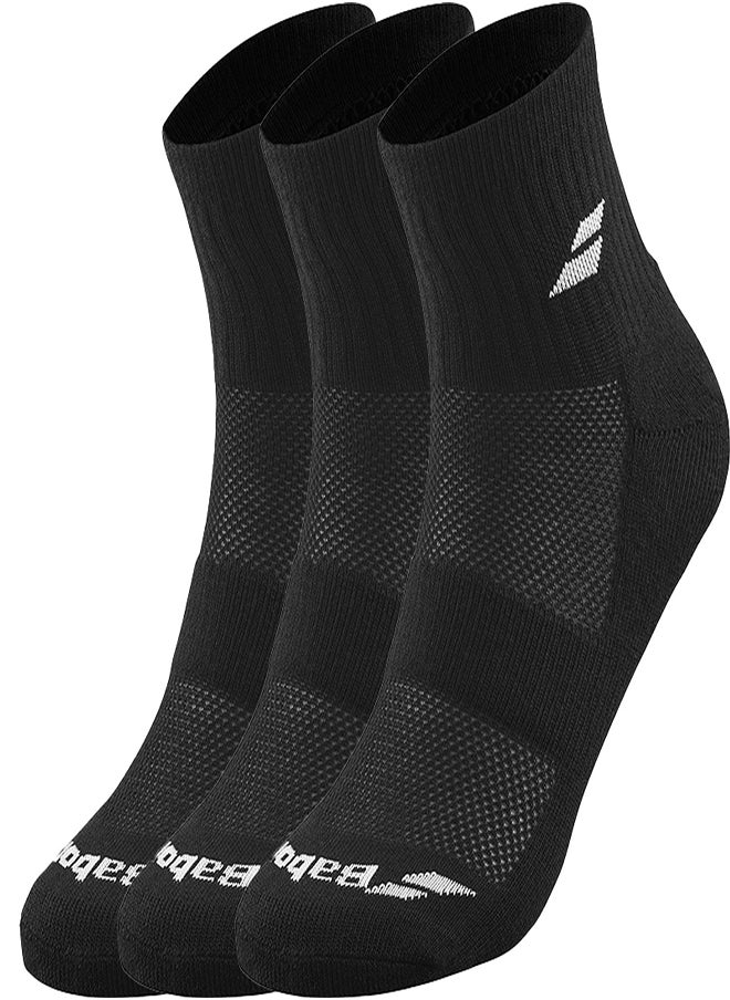 BabolaT Tennis Quarter 3 Pairs Pack Size 47/50 