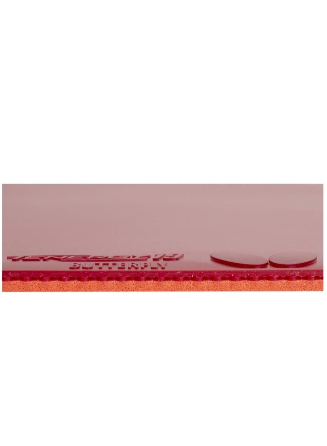BUTTERFLY Tenergy 19 Table Tennis Rubber Professional Table Tennis Rubber Red  (2.1mm) 4906901209794 - Image 3